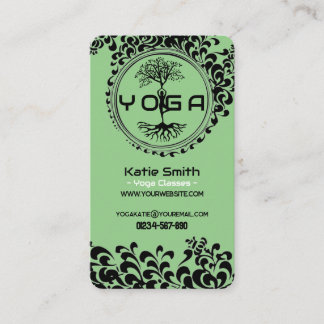Enseignants de yoga / Carte de visite instructeur