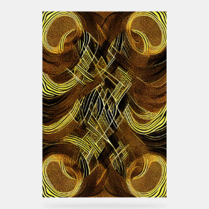Enseigne acrylique Eva 6 Design Abstrait