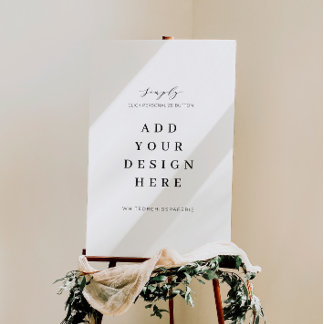 Enseigne de mariage 61x91 cm, impression d'enseign