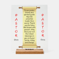 Enseigne en acrylique pour l'appréciation du paste