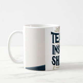 Enseigner. Inspirer. Briller. Mug pour enseignant