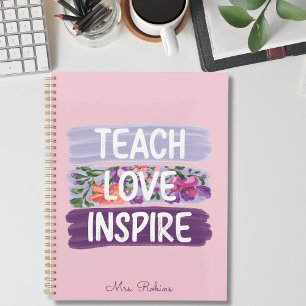 Enseigner, Inspirer l'amour, Planificateur enseign