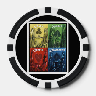 Enseignes de Cartes à Jouer Jetons de Poker