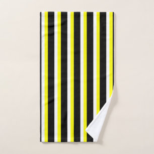 Ensemble abstrait de serviette de papillon de