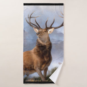 Ensemble animal de serviette de Bath d'art de