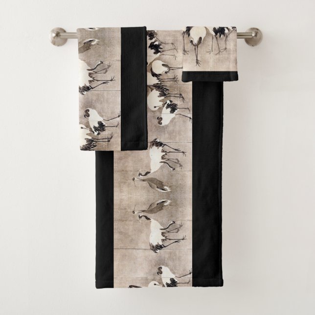 Ensemble asiatique de serviette de Bath d'Okyo de (En situation)