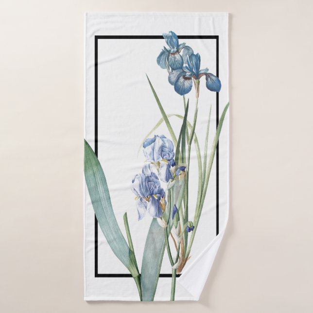 Ensemble bleu de serviette de Bath de Redoute de (Serviette de bain)