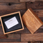 Ensemble cadeau cool : Carte en métal & Porte-monn