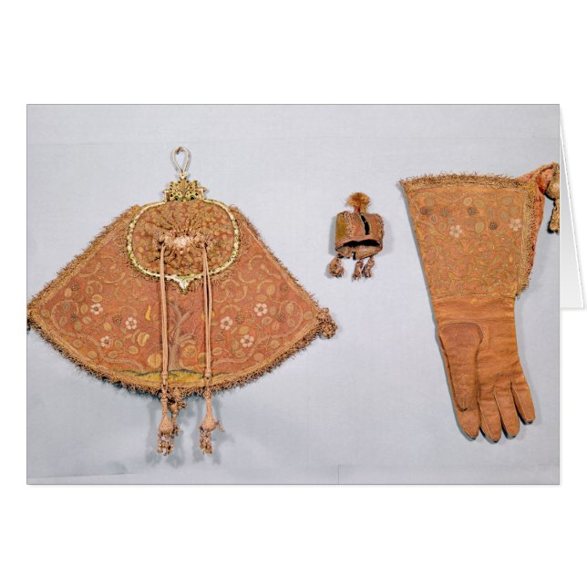 Ensemble colportant de poche, de gant et de capot, (Devant horizontal)