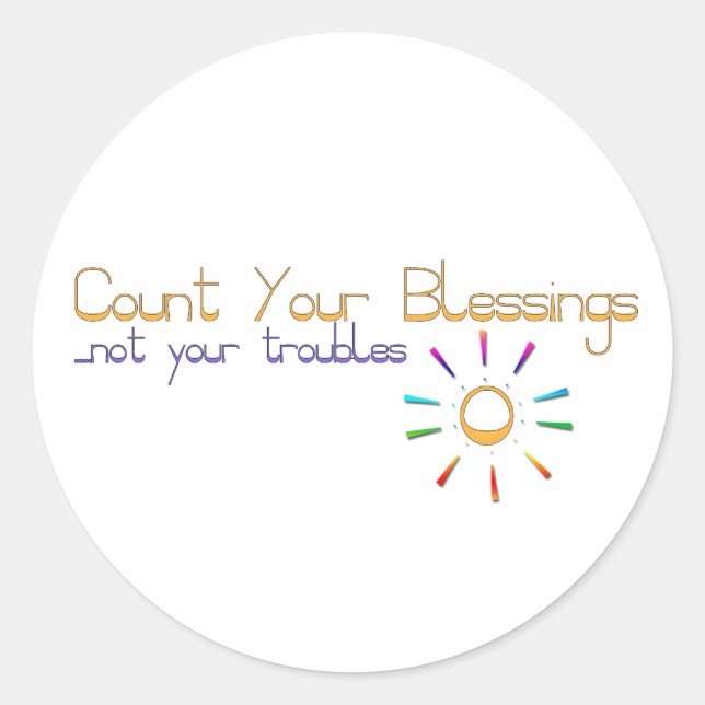 Ensemble de 20 Stickers avec un message inspirant (Devant)