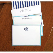 Ensemble de 24 cartes de correspondance Classique 