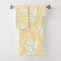 Ensemble de 3 serviettes de bain dans la renoncule