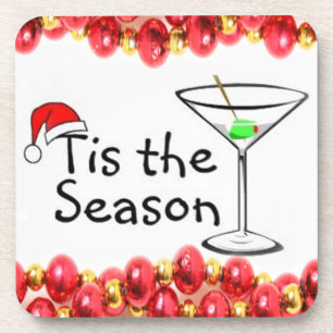 Ensemble de 6 dessous de verre de Noël