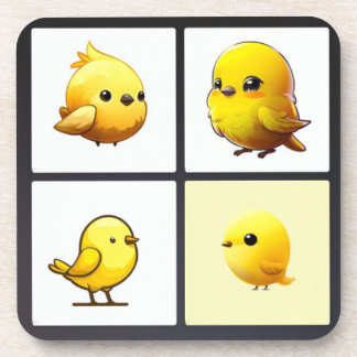 Ensemble de 6 dessous de verre durables conception