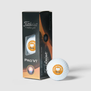 Ensemble de balles de golf pour plan de retraite p