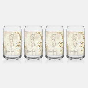 Ensemble de boissons élégant à monogramme Vierge M