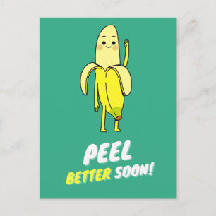 Ensemble de cartes postales Banana