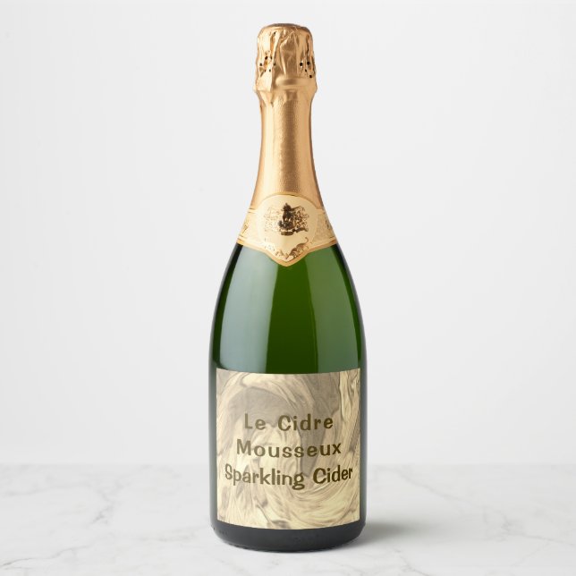 Ensemble de cinq Étiquettes de cidre mousseux (5) (Devant)