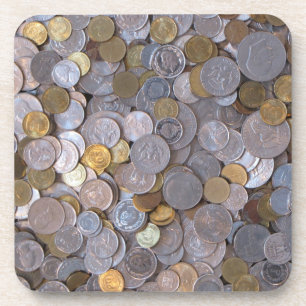 Ensemble de Dessous de verre au trésor de pirates