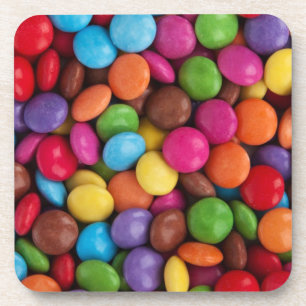 Ensemble de dessous de verre Bouton Candy