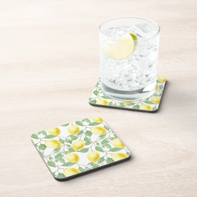 Ensemble de Dessous de verre citrons (Côté Droit)