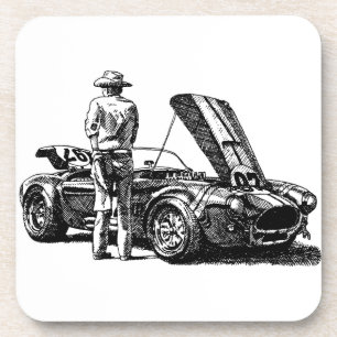 Ensemble de Dessous de verre Cobra