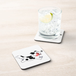 Ensemble de Dessous de verre Collie de bordure de