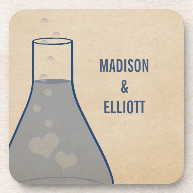 Ensemble de Dessous de verre de bécher Whimsical,  (Devant)