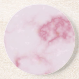ensemble de dessous de verre en marbre rose