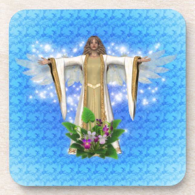 Ensemble de Dessous de verre Inspiration Angel (Devant)