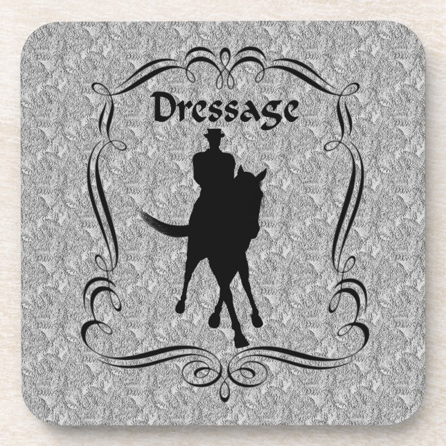 Ensemble De Dessous de verre Pour Cheval Et Rider (Devant)
