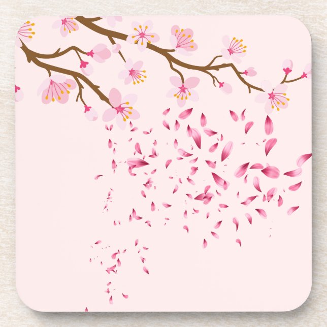Ensemble de Dessous de verre rose (Devant)
