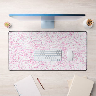 Ensemble de dossiers abstraits roses pour le burea