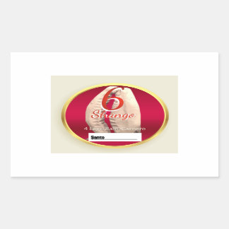 Ensemble de étiquette Shango pour Ocha ou Ebo