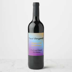 Ensemble de Étiquettes de nourriture et de boisson