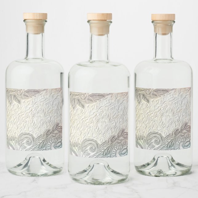 Ensemble de Étiquettes de nourriture et de boisson (Bouteilles)