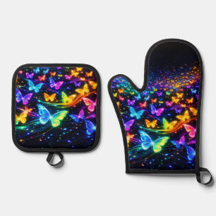 ENSEMBLE DE GANT DE CUISINE ET DE MANIQUE 