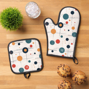 ENSEMBLE DE GANT DE CUISINE ET DE MANIQUE 