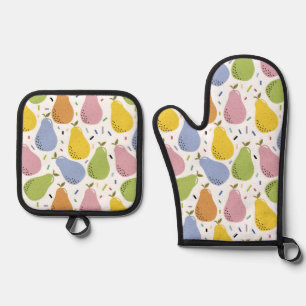 ENSEMBLE DE GANT DE CUISINE ET DE MANIQUE 