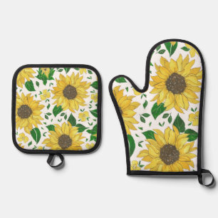 ENSEMBLE DE GANT DE CUISINE ET DE MANIQUE 