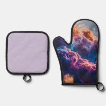 Abstract Space Nebula Art - Colorful Cosmic