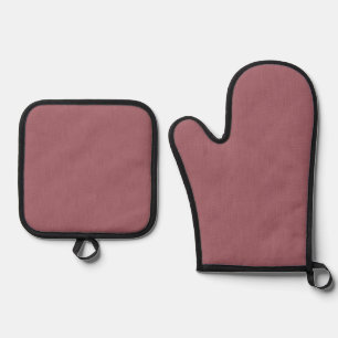 Ensemble De Gant De Cuisine Et De Manique Arrière-plan mauve texturé visuel calme et simple