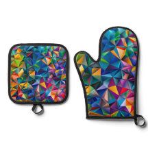 Formes triangulaires multicolores
