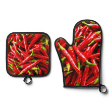 Gants de four et protège-mains pour poivrons chaud