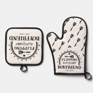 Ensemble De Gant De Cuisine Et De Manique Grilling Remplissage Awesome copain