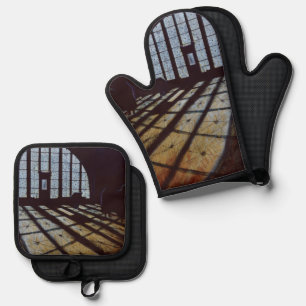 Ensemble De Gant De Cuisine Et De Manique Halls de la liberté Ellis Island