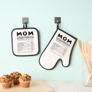 Ensemble De Gant De Cuisine Et De Manique Informations nutritionnelles Maman