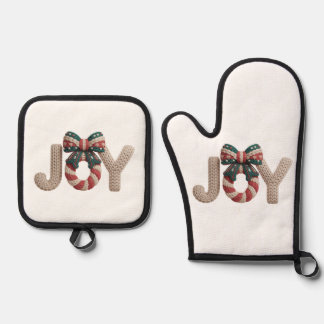 Ensemble De Gant De Cuisine Et De Manique Joy