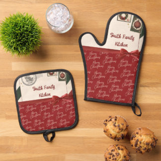 Ensemble De Gant De Cuisine Et De Manique Livraison spéciale de Noël