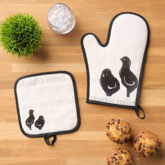 Ensemble De Gant De Cuisine Et De Manique MANIQUE DE CUISINE & POIGNÉE DE POT studio miiri
